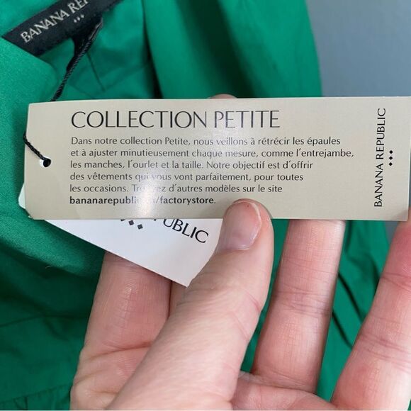 Banana Republic solid green dress - Picture 7 of 14